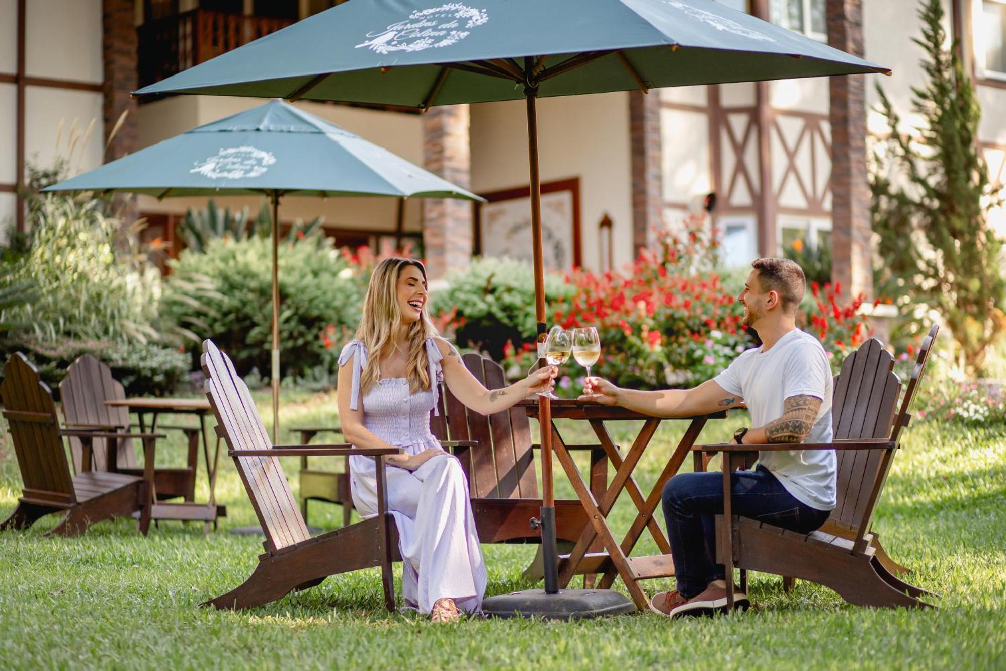 Hotel Jardins Da Colina Nova Petropolis Bagian luar foto