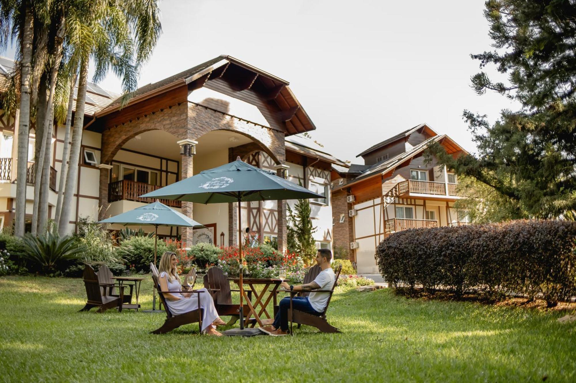 Hotel Jardins Da Colina Nova Petropolis Bagian luar foto