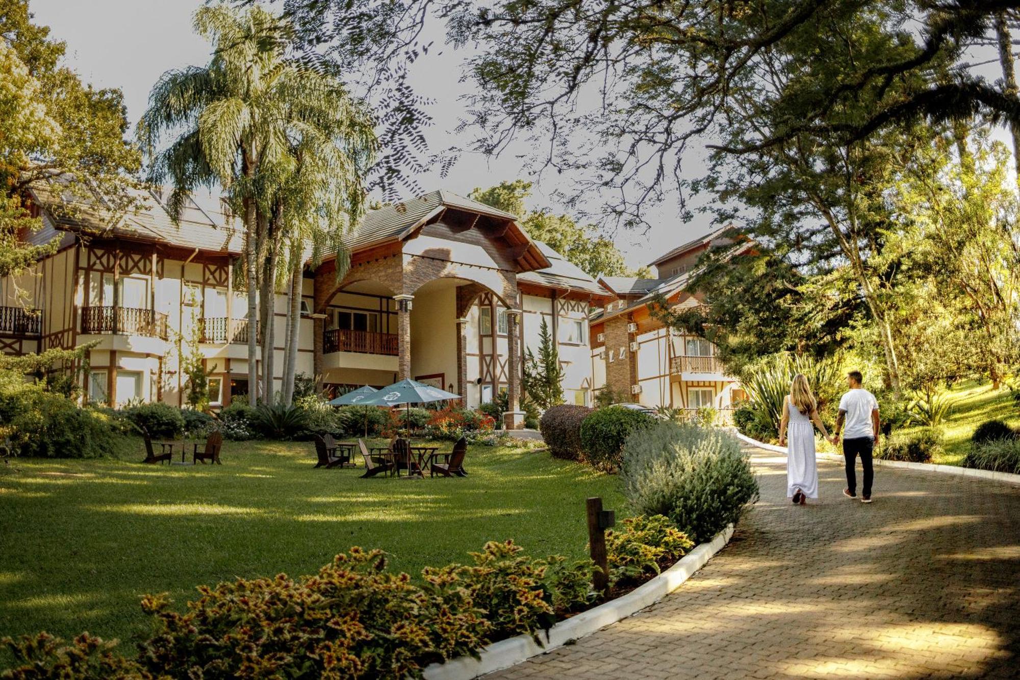 Hotel Jardins Da Colina Nova Petropolis Bagian luar foto